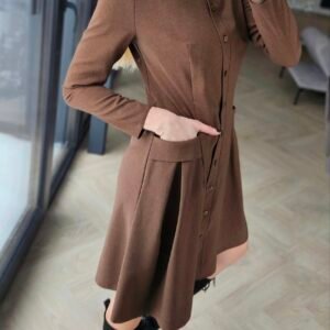 Suknelė "Bella" ruda