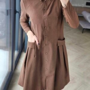 Suknelė "Bella" ruda