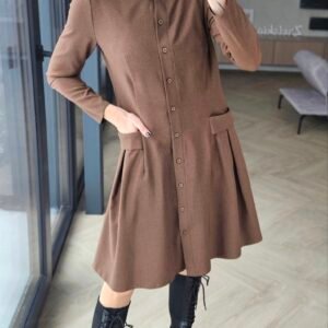 Suknelė "Bella" ruda