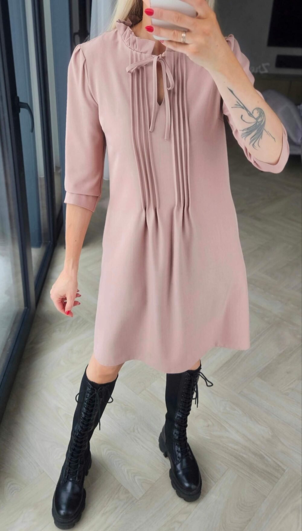 Suknelė "Harmonia" rausva