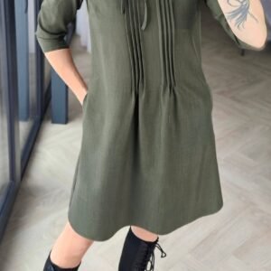 Suknelė "Harmonia" chaki