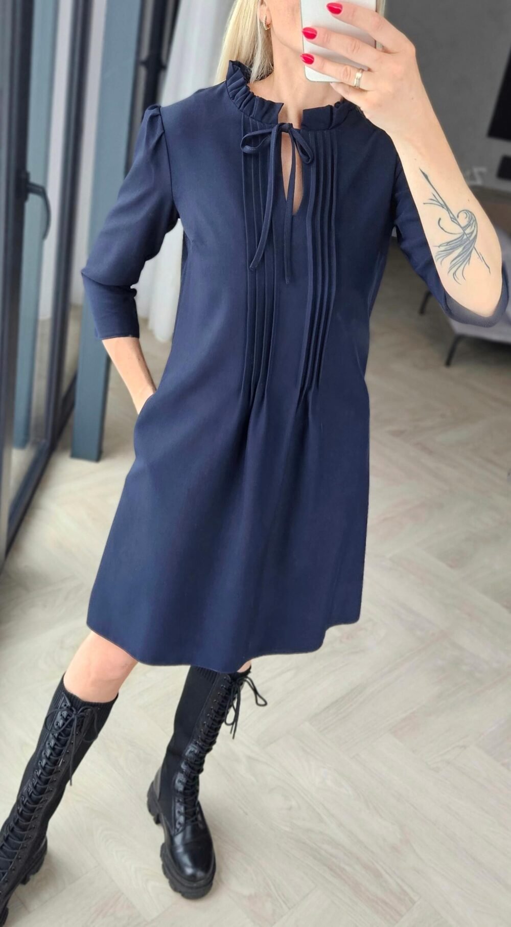 Suknelė "Harmonia" t.mėlyna