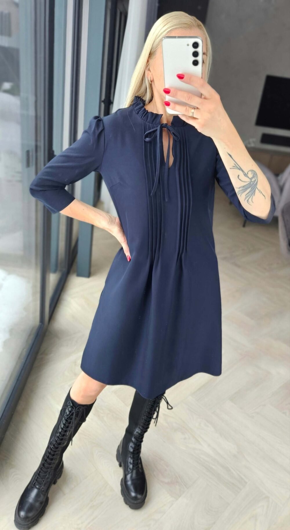 Suknelė "Harmonia" t.mėlyna