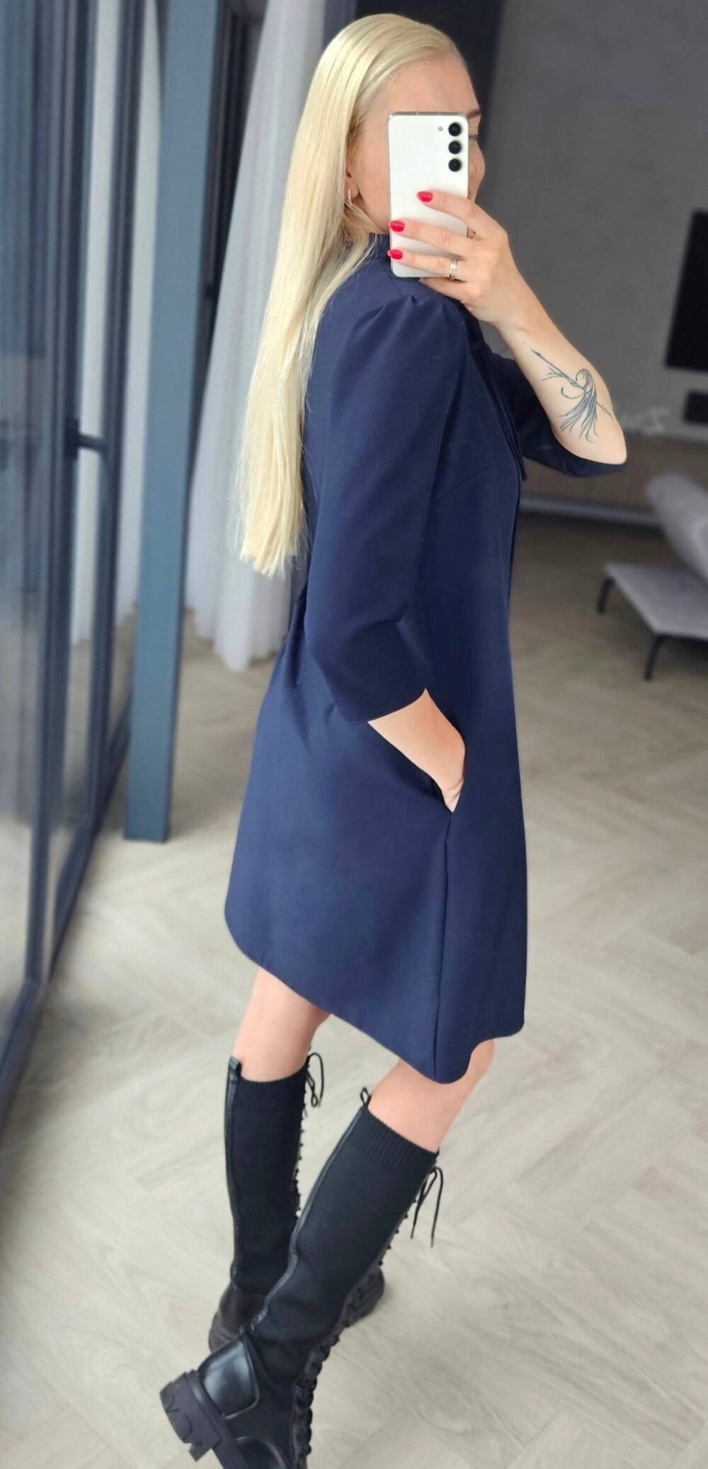 Suknelė "Harmonia" t.mėlyna