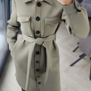 Neopreno paltas "City" chaki