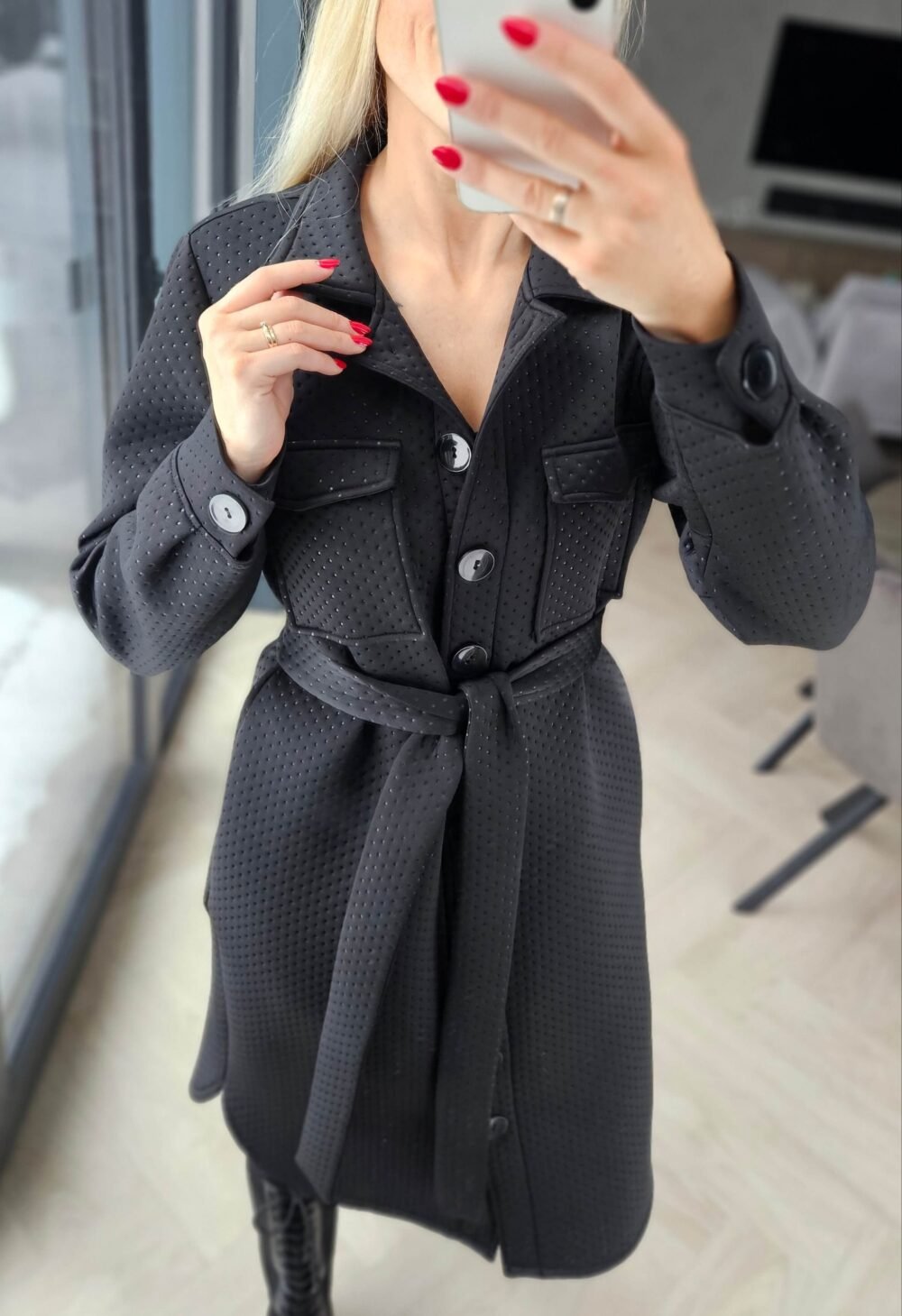 Neopreno paltas "City" juodas