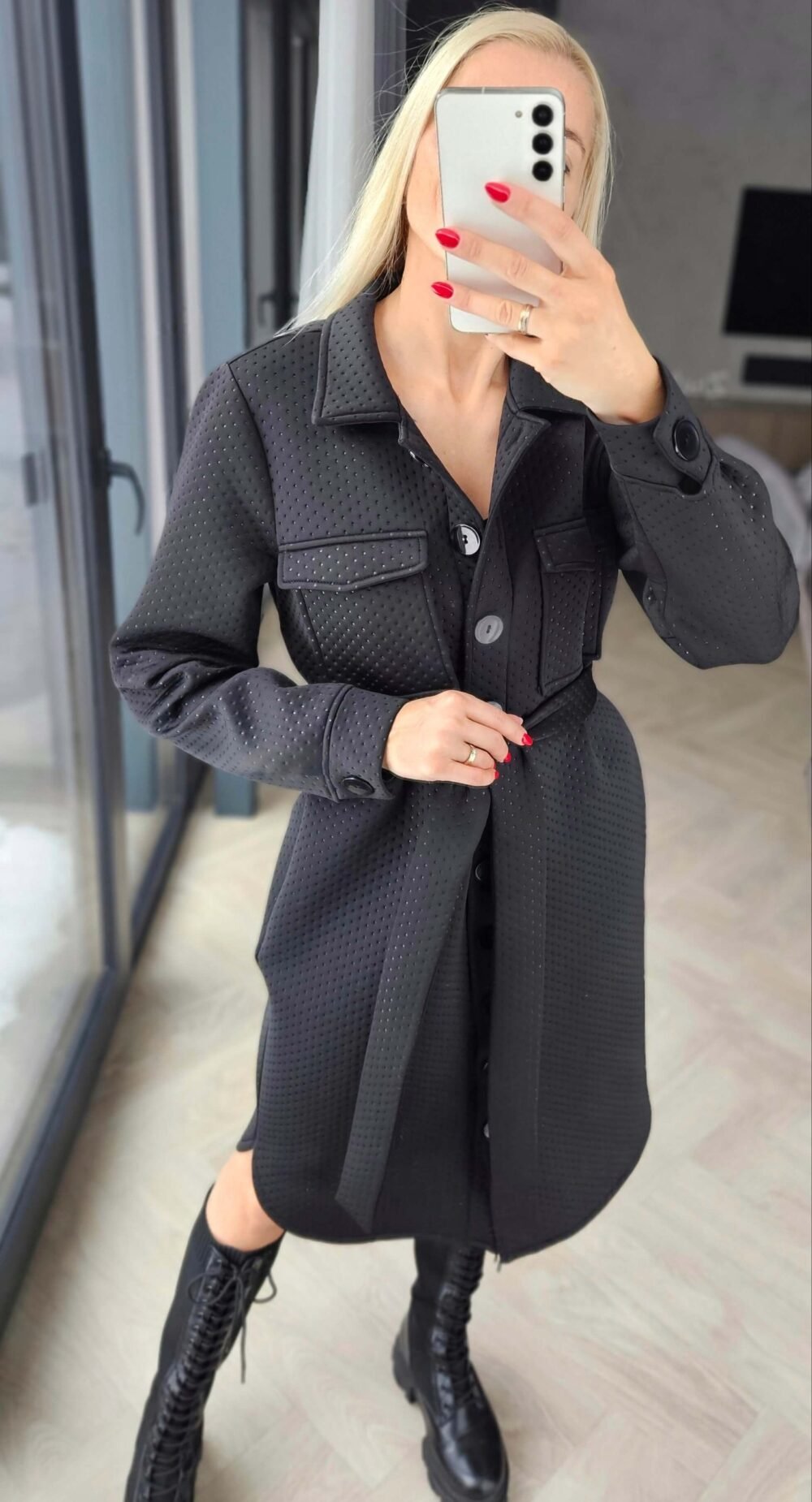 Neopreno paltas "City" juodas