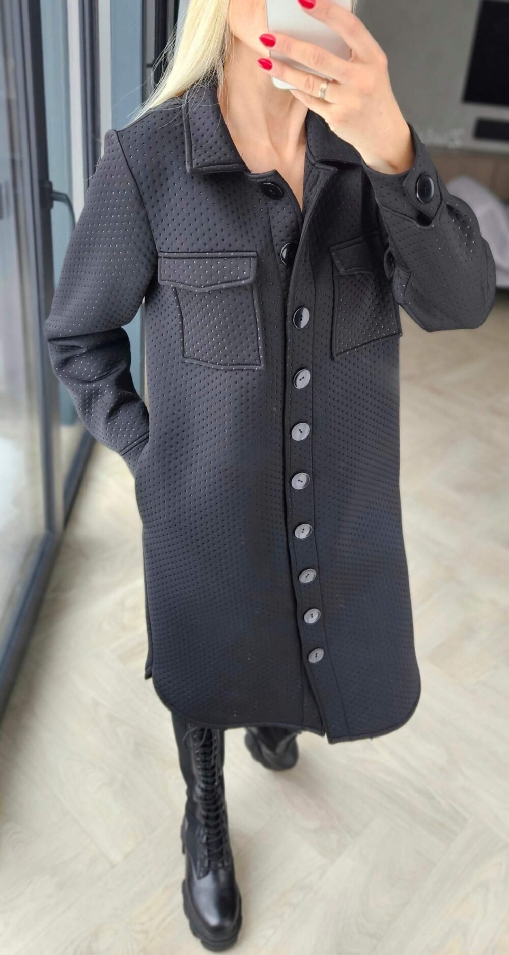 Neopreno paltas "City" juodas