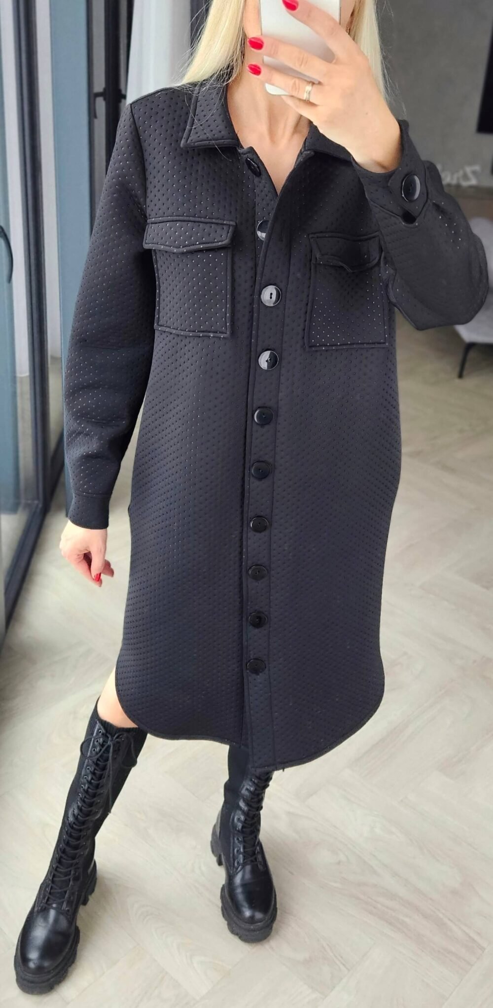 Neopreno paltas "City" juodas