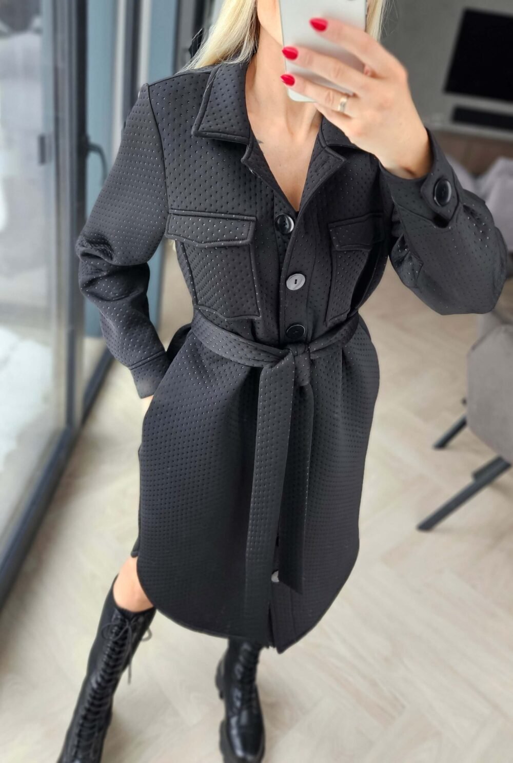 Neopreno paltas "City" juodas