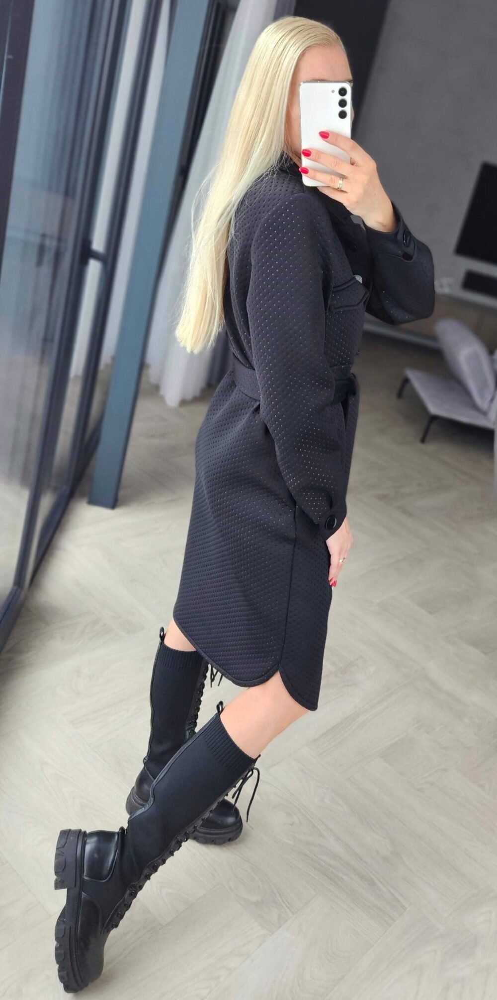 Neopreno paltas "City" juodas