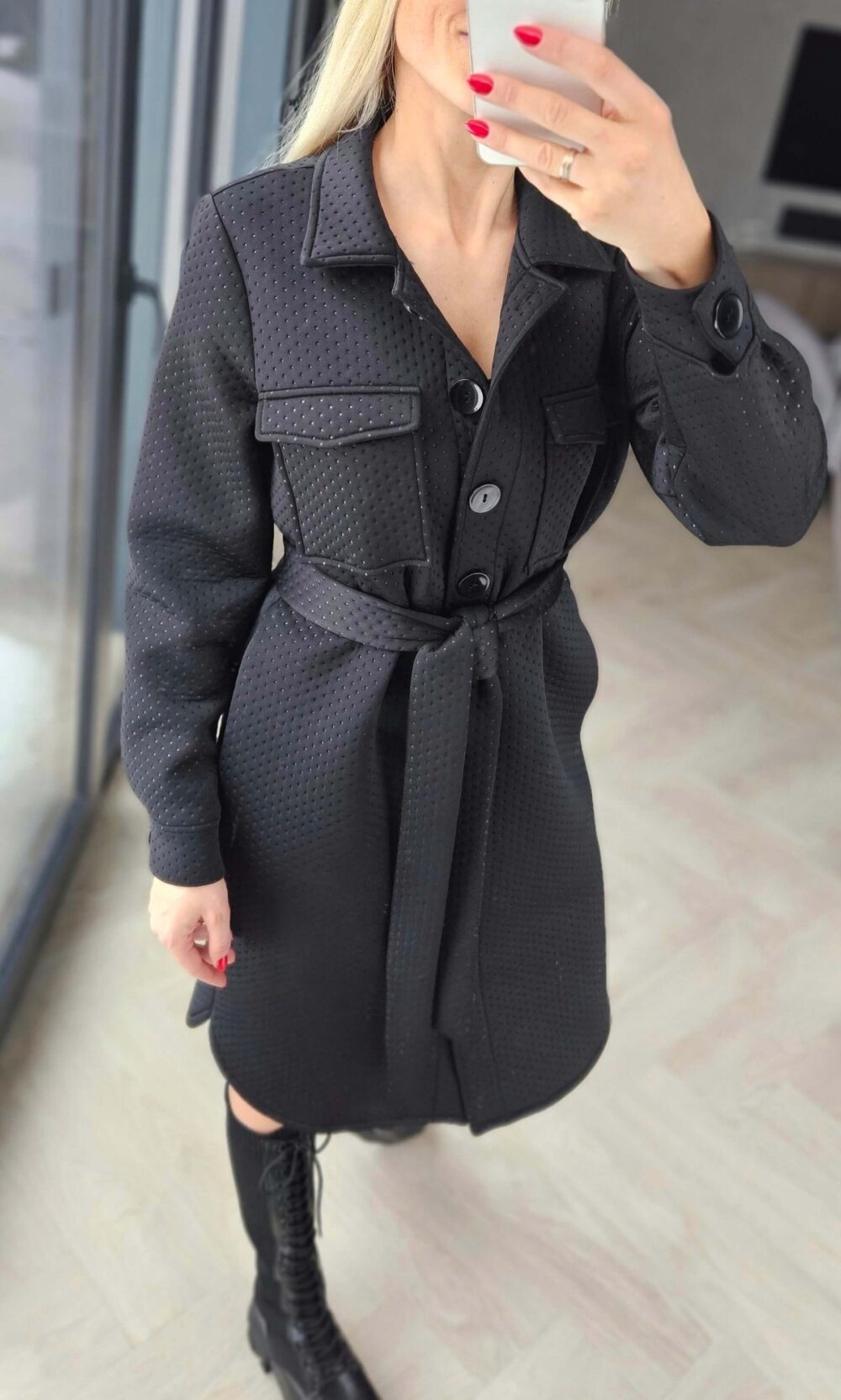 Neopreno paltas "City" juodas