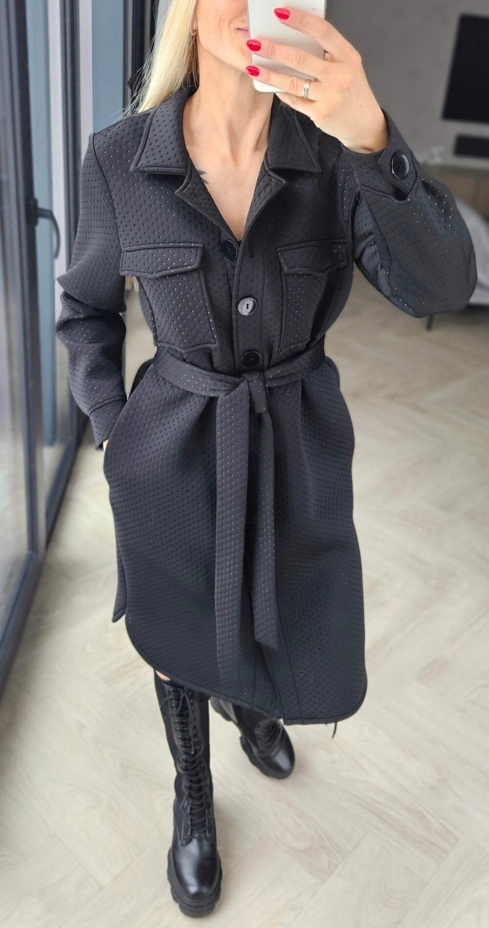 Neopreno paltas "City" juodas