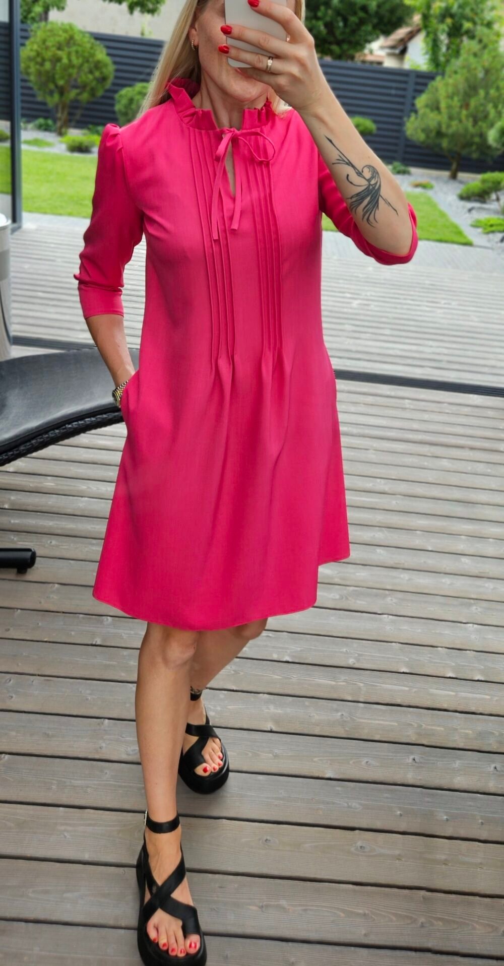 Suknelė "Harmonia" rožinė