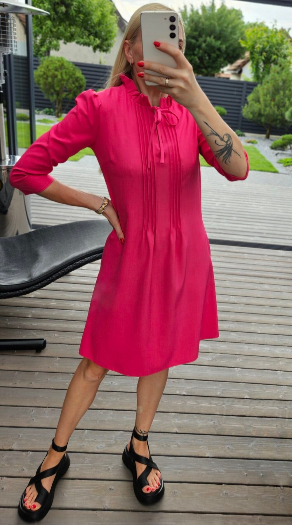 Suknelė "Harmonia" rožinė