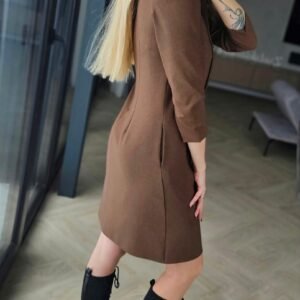 Suknelė "Harmonia" ruda