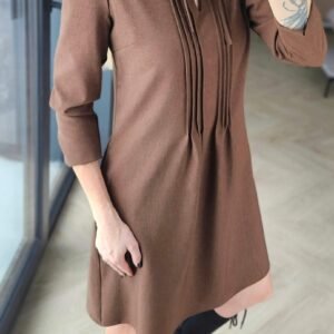 Suknelė "Harmonia" ruda