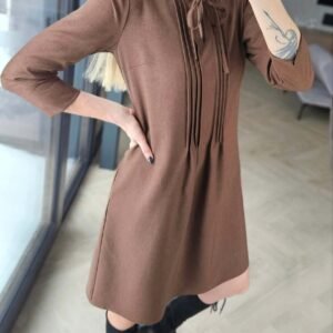 Suknelė "Harmonia" ruda