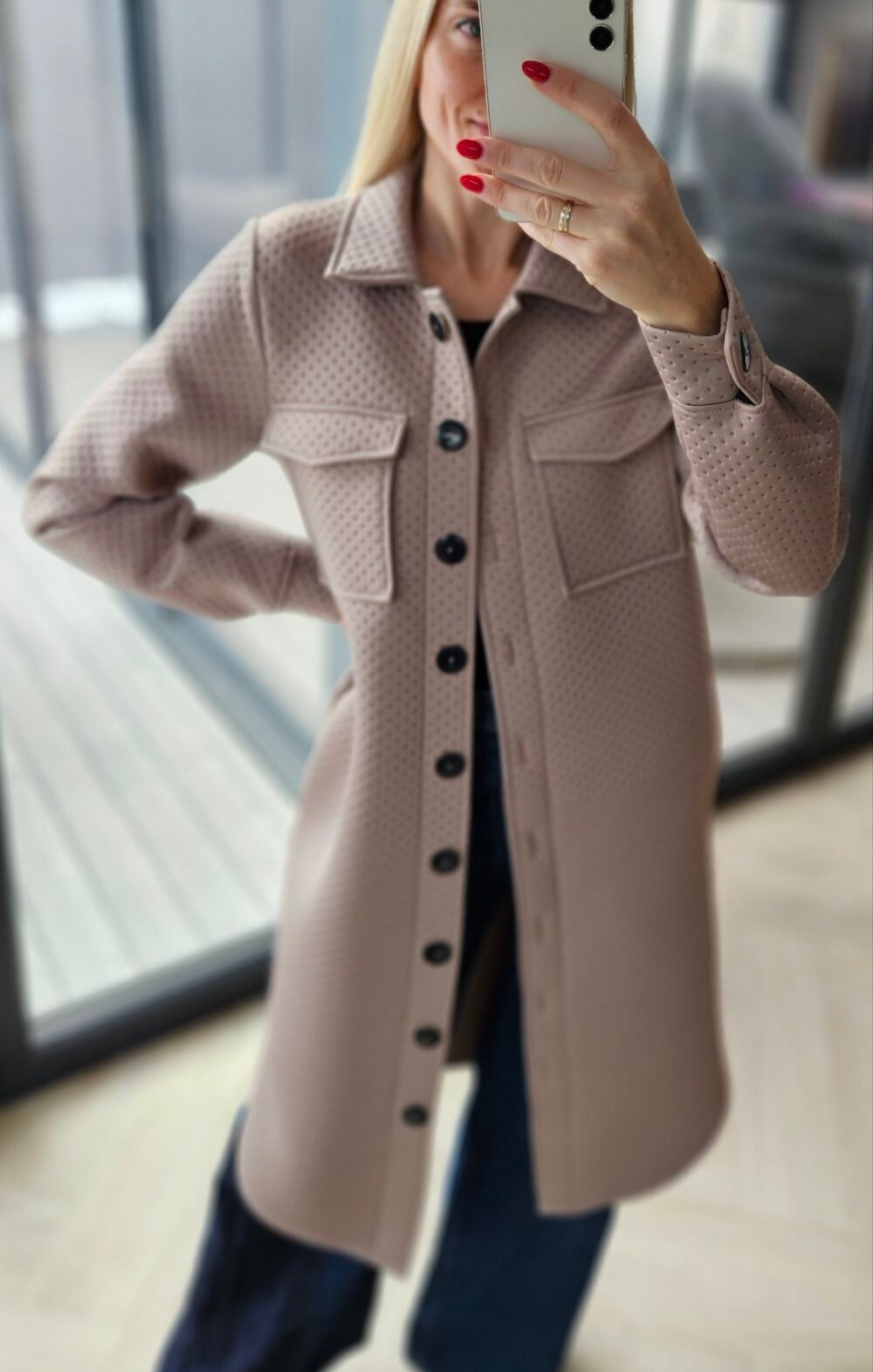 Neopreno paltas "City" šviesus