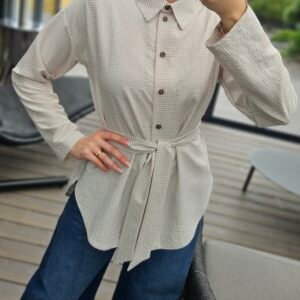 Marškiniai "Cotton" langeliais