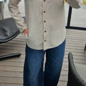 Marškiniai "Cotton" langeliais