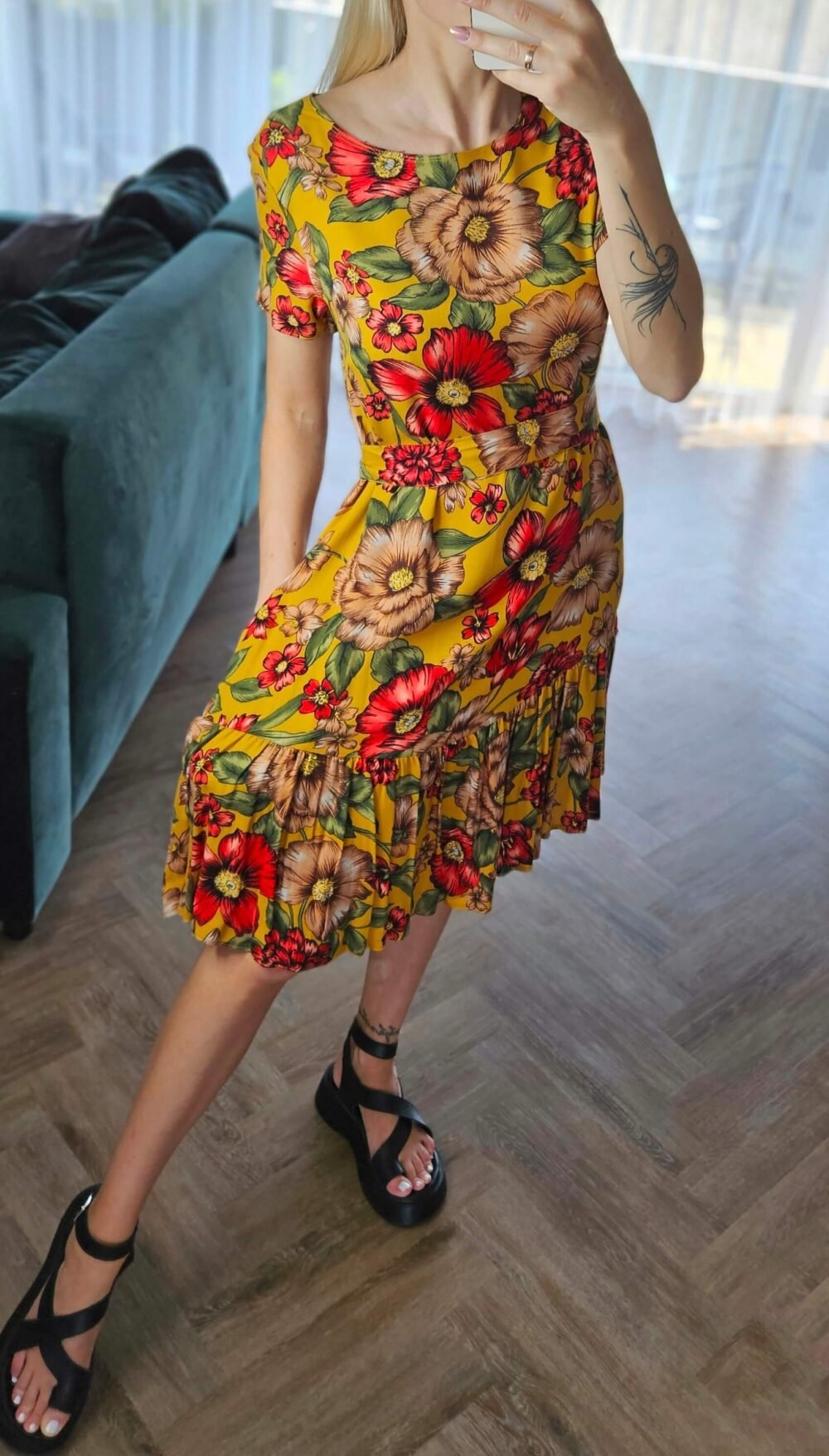 Suknelė "Puokštė"