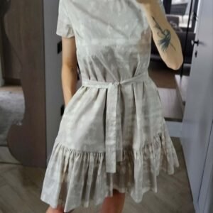 100% medvilnės suknelė šviesi