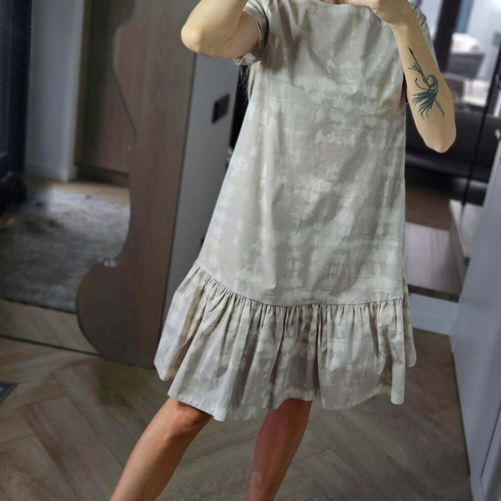 100% medvilnės suknelė šviesi