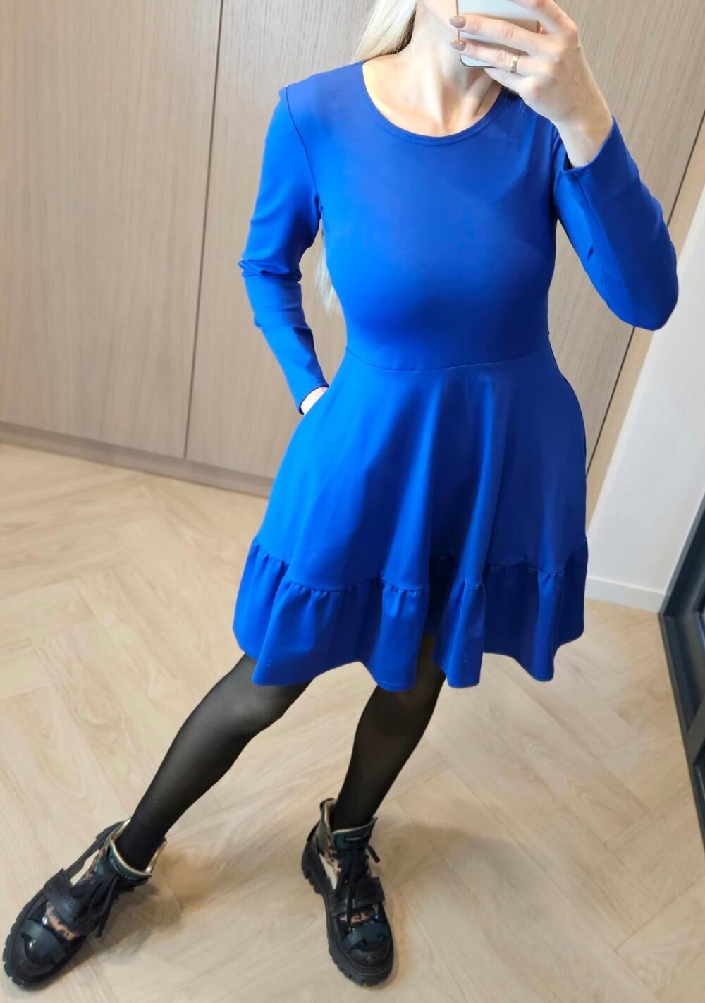 Suknelė "Fit" mėlyna