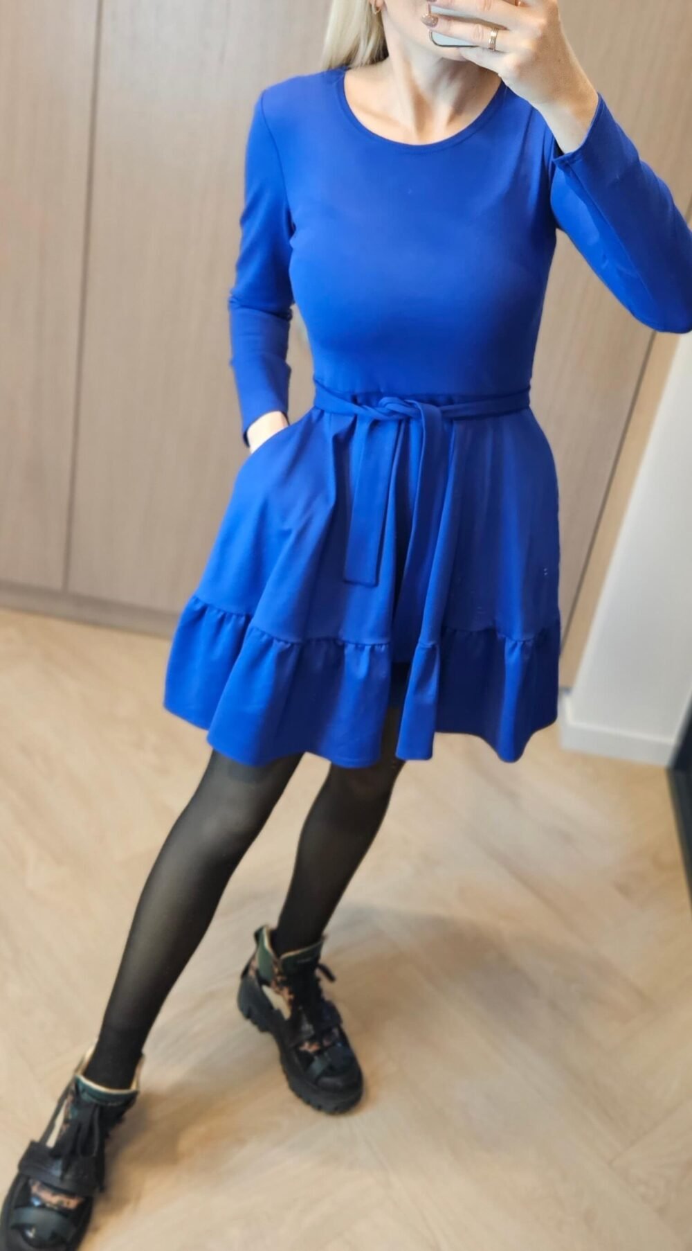 Suknelė "Fit" mėlyna