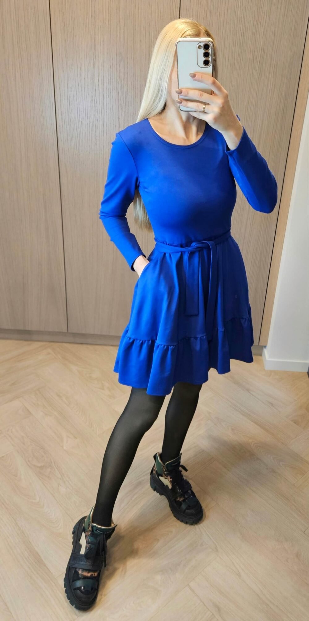 Suknelė "Fit" mėlyna