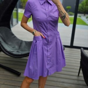 Suknelė "Bella" alyvų spalvos