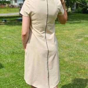 Suknelė "Line" smėlio spalvos