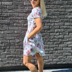 Žydra suknelė "Lėlė"