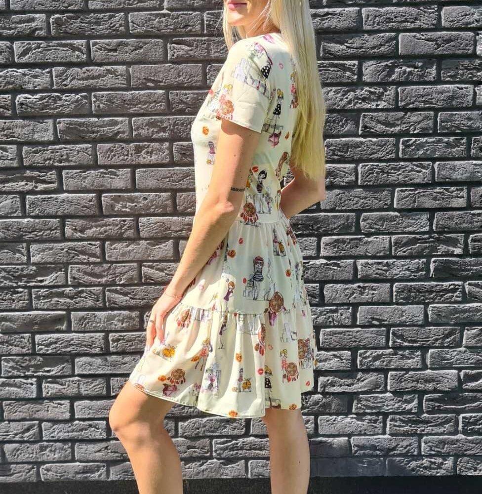 Gelsva suknelė "Lėlė"