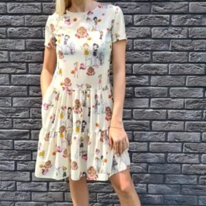 Gelsva suknelė "Lėlė"