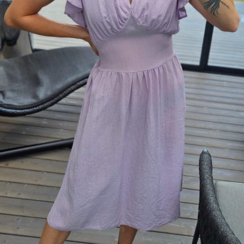 Suknelė "Svaja" šviesiai alyvinė