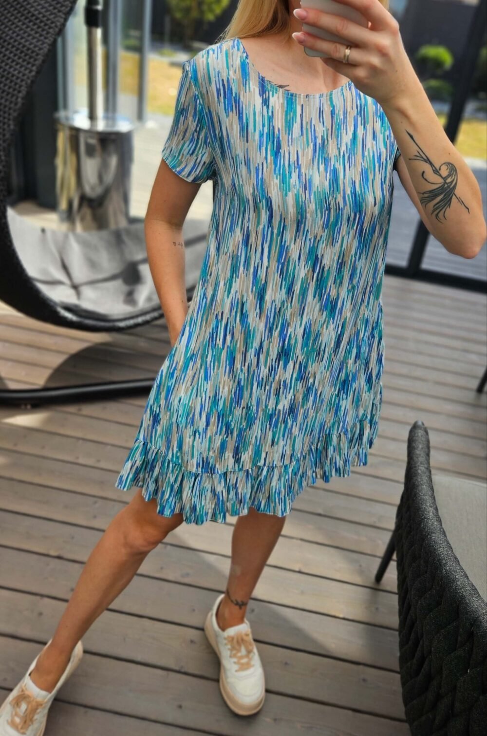 Suknelė "Linda" trumpinta