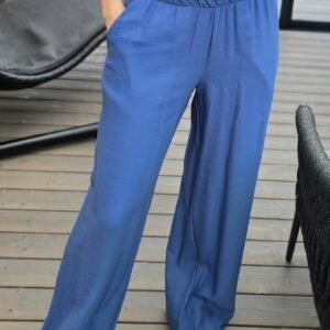 100% viskozės kelnės