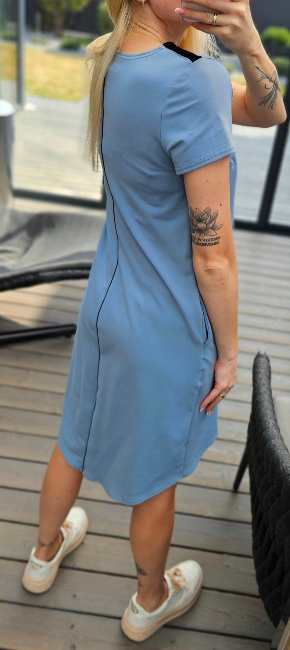 Suknelė "Line +" melsva