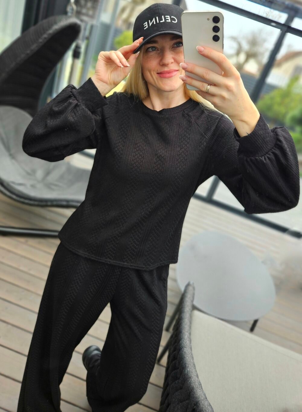 Kostiumėlis "Knit" juodas