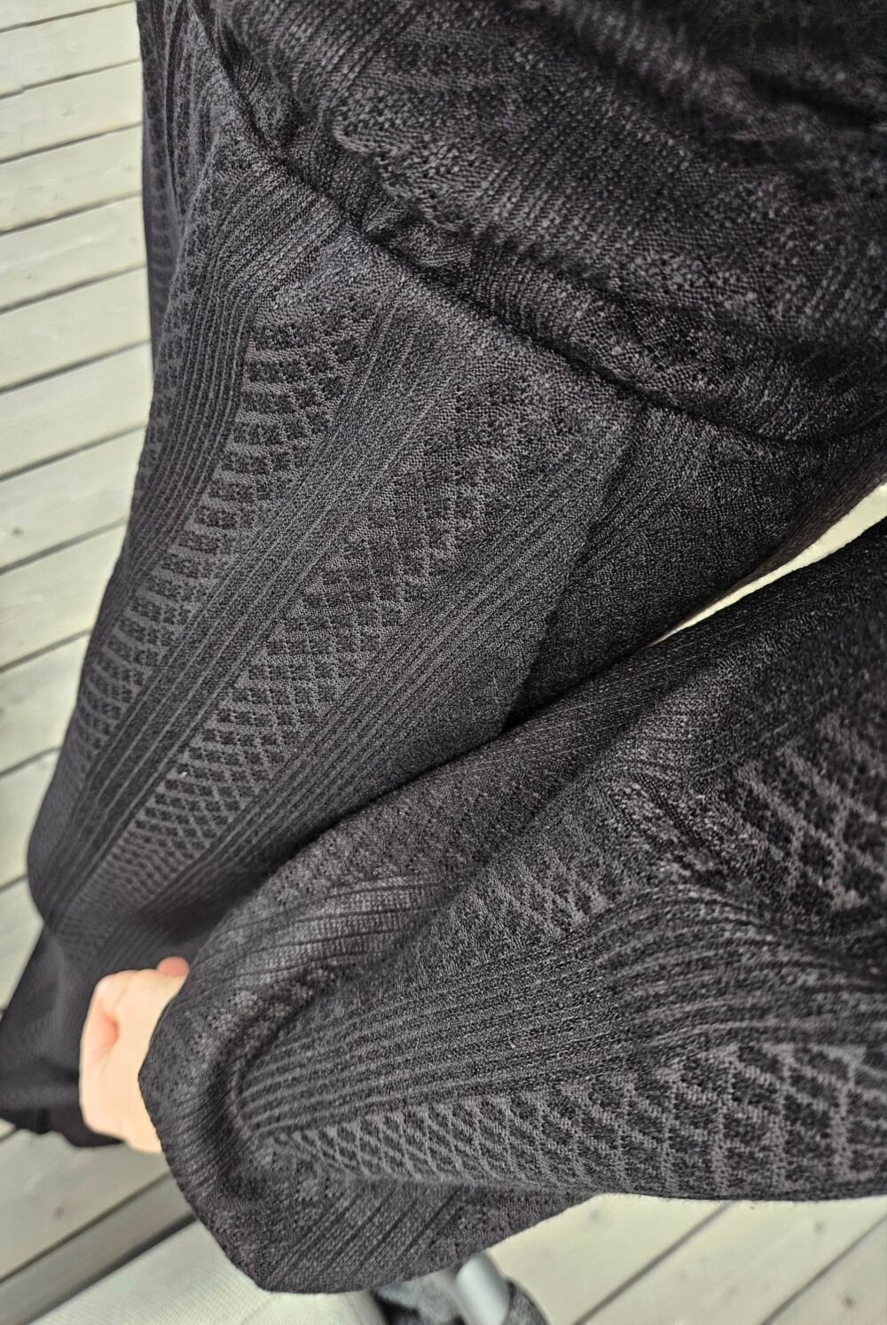 Kostiumėlis "Knit" juodas