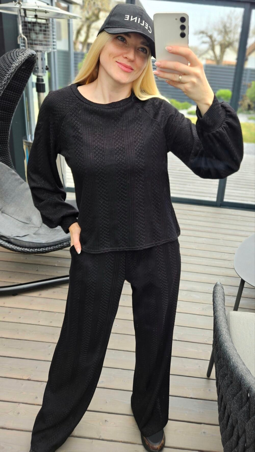 Kostiumėlis "Knit" juodas