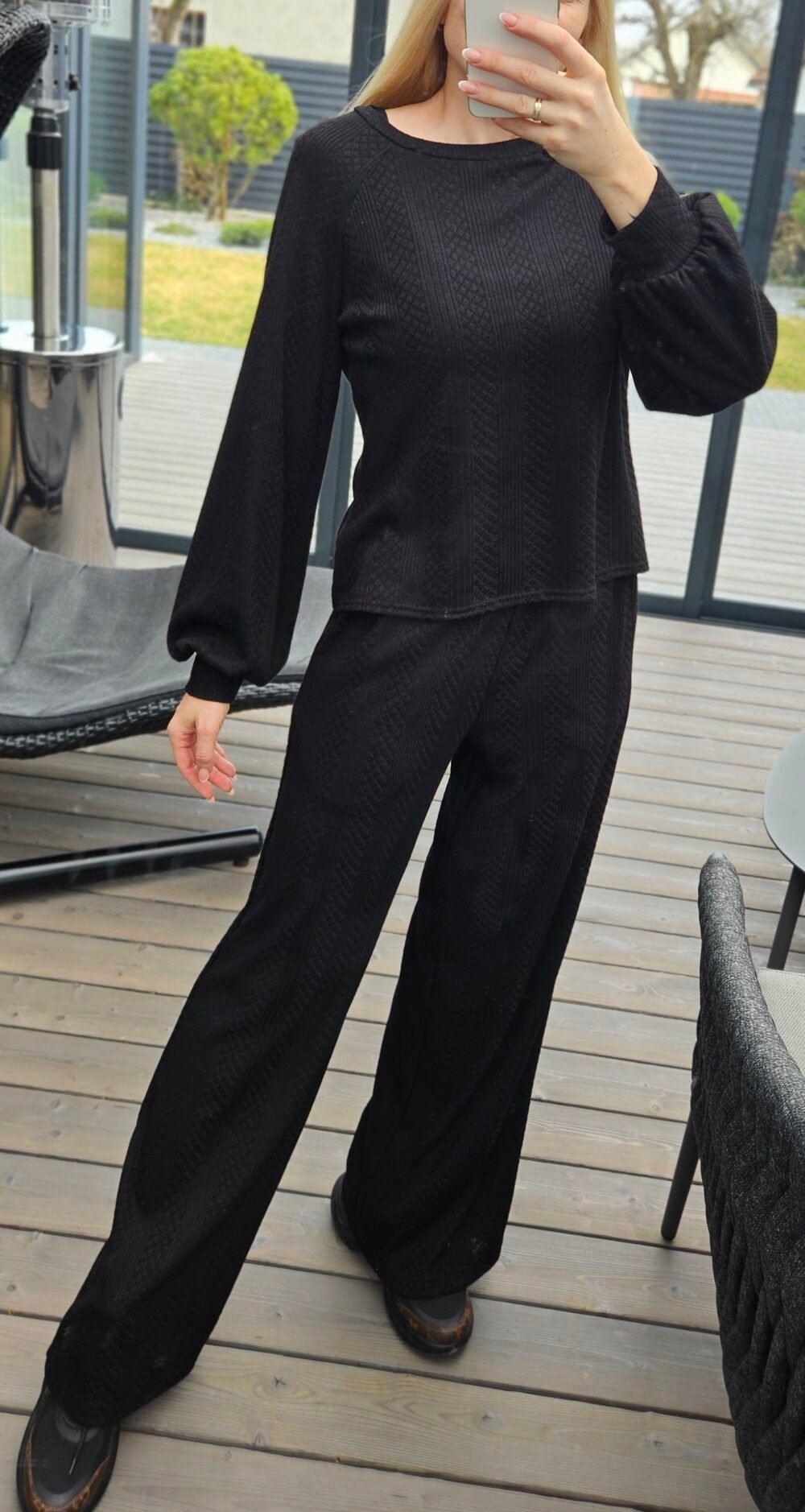 Kostiumėlis "Knit" juodas