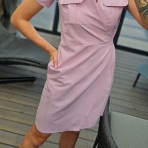 Suknelė "Meda" rausva