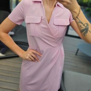 Suknelė "Meda" rausva