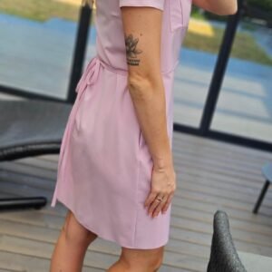 Suknelė "Meda" rausva