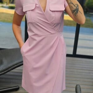 Suknelė "Meda" rausva