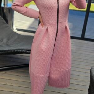 Neopreno paltas "Lady" šv. rožinis