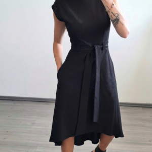 Suknelė "Liepsna" juoda